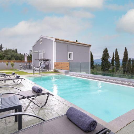 Summer Moments Pool Villa Evropouloi Exteriör bild